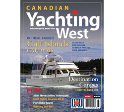 Gulf Islands Focus in Canadian Yachting West April Issue