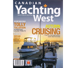 Canadian Yachting West October Issue on Stands, Online