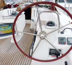 User Benefits Of Navigation Electronics At The Helm On A 43’ Cruising Sailboat