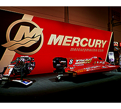 Mercury Canada’s Formula 2 Powerboat Exhibited at the Canadian Motorsports Expo