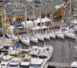 Rows, Rows, Rows of Boats…Seattle’s Lake Union Boats Afloat Show Opens