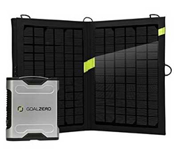 West Marine Features The Goal Zero Solar Recharging Kit