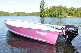 Winner of Naden’s Pink Boat