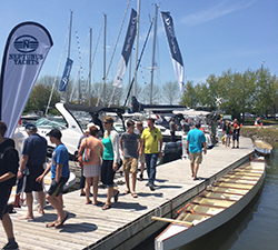 Great Weather, Hot Boats and a Good Time Had By All at the Port Credit Spring Boat Show