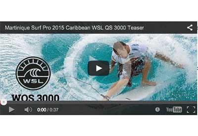 2015 Martinique Surf Pro: The Martinique leg of the world Qualification Series