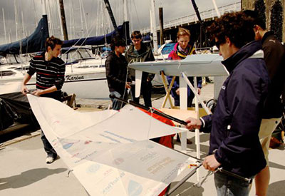 UBC Students Design/Build Robotic Sailboat