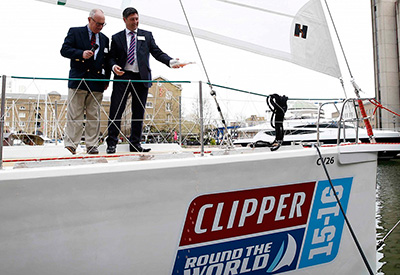 Canadian Skipper & Yacht at Clipper Round the World Yacht Race