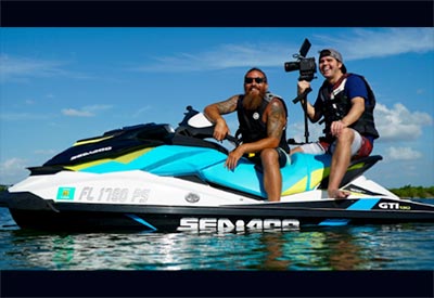 Devin Super Tramp Sparks Some Fun With Brp In New Sea Doo Video