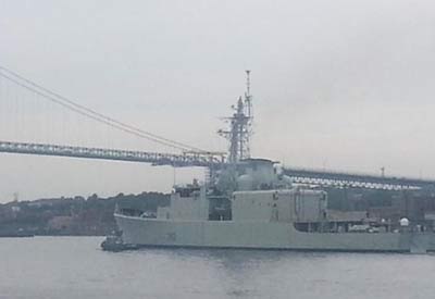 HMCS Halifax, Athabaskan Depart for NATO Exercises