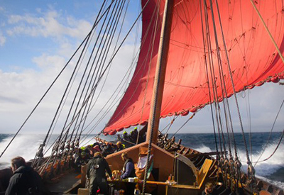 World’s Largest Viking Ship Sails from Norway to America in 2016