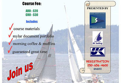 Sydney North Saanich Yacht Club to Host 2 Sail Canada Certified Race Management Training Courses