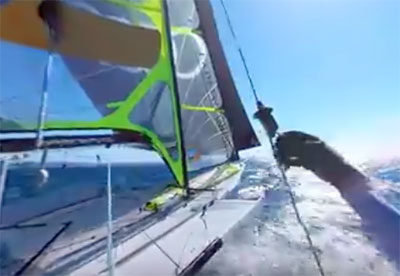 360 degree Experience of High Speed 49’er to be Sailed in the Rio Olympics