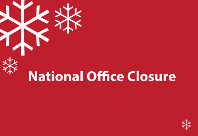 National Office Closure