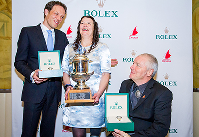 John McRoberts and Jackie Gay – Rolex Sailor of the Year