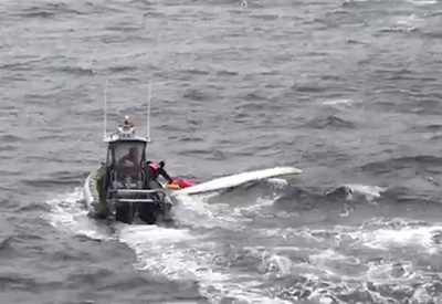 Dramatic water rescue off Vancouver Island