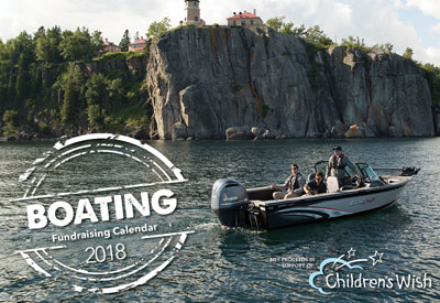 2018 Boating Calendar in Support of The Children’s Wish Foundation