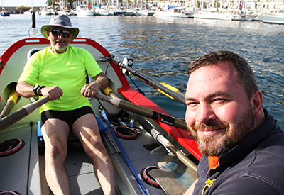 Canadian rowing Atlantic solo for Community Living Ontario