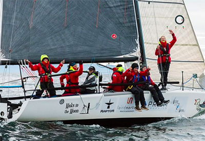 Team Sail like a Girl wins the R2AK: 6 Days, 13 hours and 17 minutes!