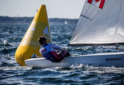 Canadian Tom Ramshaw’s finishes include a 1, 2 early on at Sailing World Championships