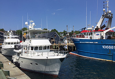 Lunenburg attracting spectacular visiting yachts