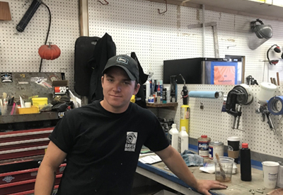 Quadrant Marine Institute’s student Austin Edwards is a journey person Marine Service Technician at the age of 20