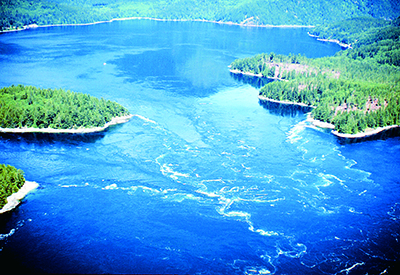 Surge Narrows:  Part three in CYOB West’s survey of the major routes north of Desolation Sound