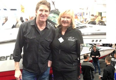Celebrity sighting at Toronto Boat Show