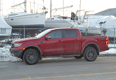 A truck on board: The Ford Ranger