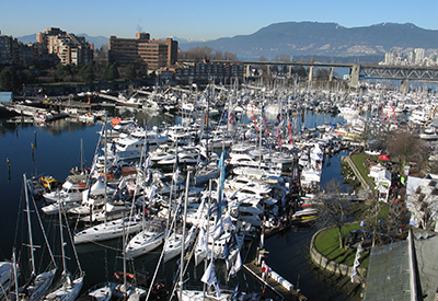 Vancouver International Boat Show:  BC Place and the Floating Show at Granville Island brought buyers