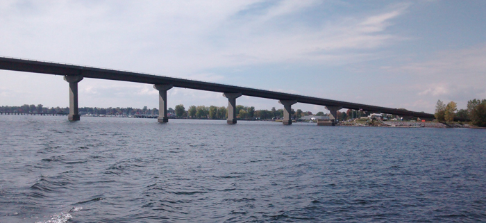 Rouges Point Bridge Cruising Destinations - From Montreal fun to Lake Champlain serenity ...