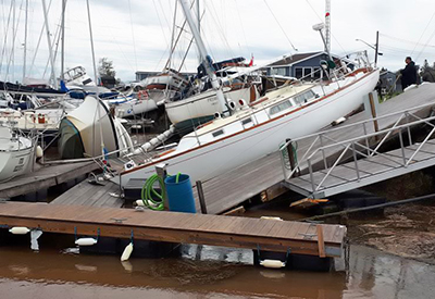 Shediac Bay Yacht Club to Re-Open Following Hurricane Dorian Destruction