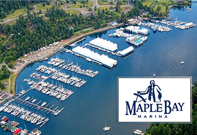 New Boat Yard at Maple Bay Marina