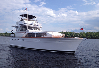 Our boat: A beauty – the 1967 Trojan 42 Motor Yacht