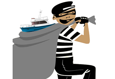 Seasonal tip: Thieves love stored boats. Take precautions.
