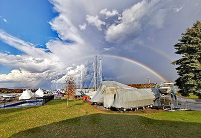 POTW: “If you want the rainbow, you’ve gotta put up with the rain.”