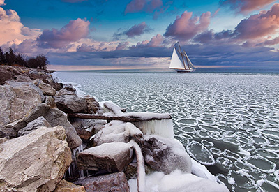 POTW: Ice On Lake Ontario, January