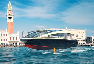 Venice is sinking – but flying electric boats might be the solution
