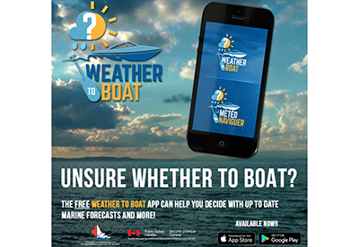 Weather To Boat App Now Available