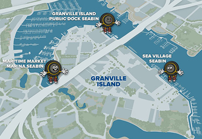 Floating Trash Skimmers Have Come to Granville Island