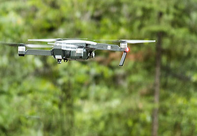 Utilisation de drones dans les lieux de Parcs Canada