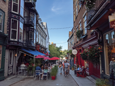 Steeped in Canadian history and French culture: Quebec City as a port destination