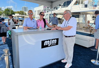 Miami Boat Show – not really back to normal