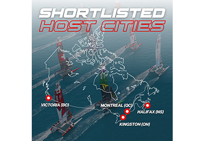 Quatre villes canadiennes présélectionnées pour accueillir l’événement SailGP