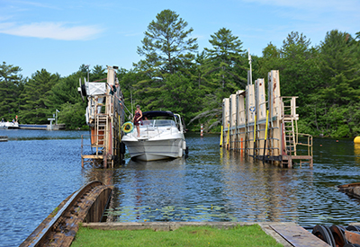 Parks Canada is Temporarily Adjusting Services at Lock 44 – Big Chute Marine Railway due to Reduced Staffing Capacity
