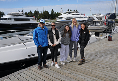 Family Wins the 2022 YACHT Solutions’ Schaefer Yachts Summer Experience