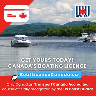 Get Your Boat Licence Today! CPS-ECP launches www.BoatLicenceCanada.ca