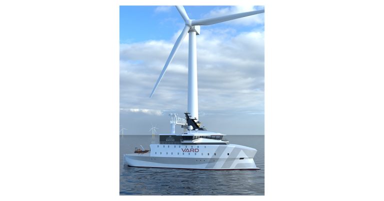 Un navire éolien offshore révolutionnaire signé VARD et Chartwell Marine