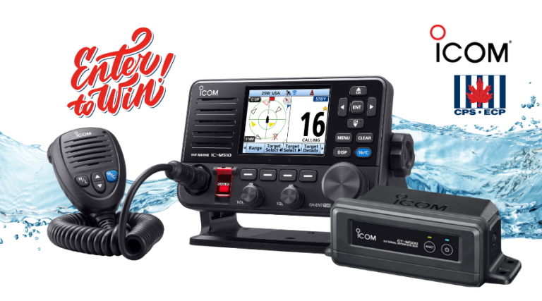 Visit CPS-ECP at An Upcoming Boat Show for VHF Radio Course Discount and Icom Equipment Giveaway!