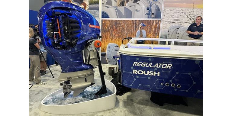 Yamaha develops Hydrogen Fuel System with Roush and Regulator Marine, Hydrogen Outboard unveiled at Miami International Boat Show