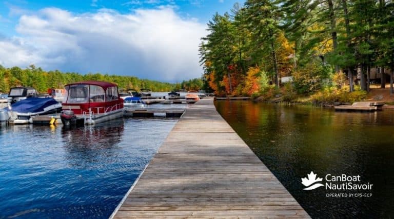 Fall Boating